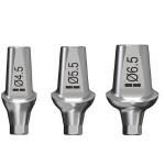 Astra Tech Osseospeed® Titanium Straight Abutment Compatible RP 3.5-4.0mm / WP 4.5-5.0mm 6